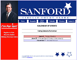 Vote Sanford 06